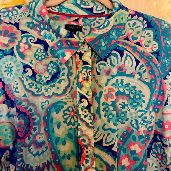 Talbots Classic Cotton shirt - Picture 4 of 8